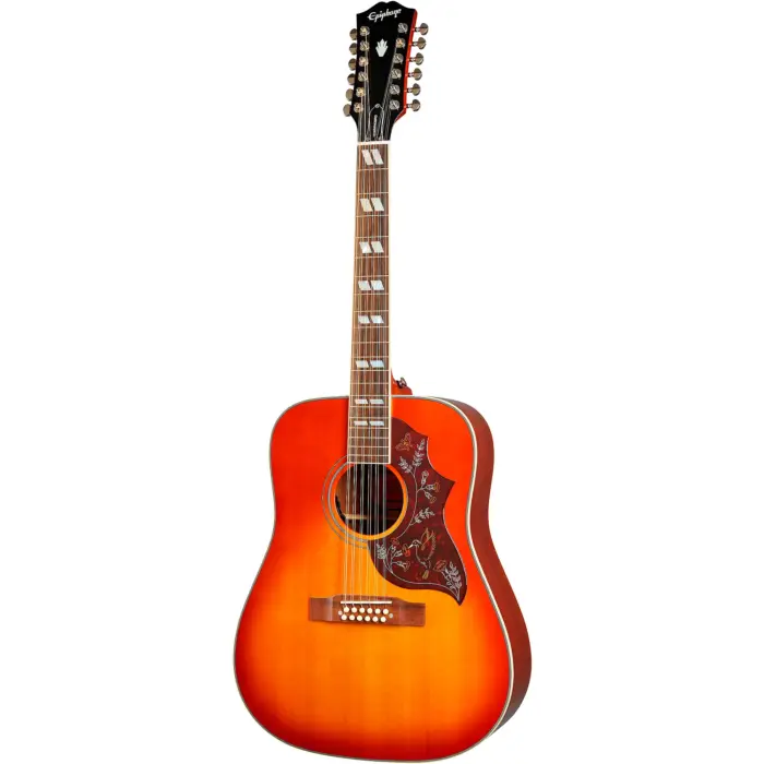 Guitarra Electroacústica Epiphone Inspired by Gibson Hummingbird 12-Cuerdas - Imagen 3