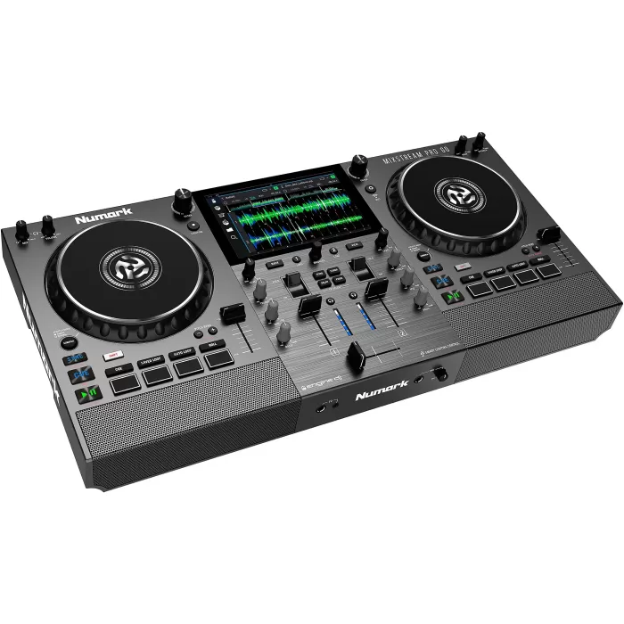 Numark Mixstream Pro Go Controlador de DJ de 2 Canales Batería Recargable Incorporada - Imagen 3