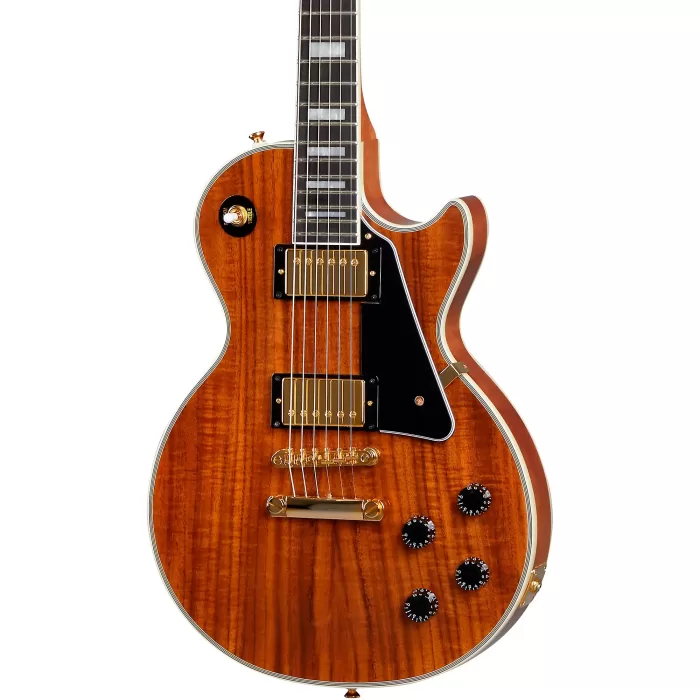 Guitarra Eléctrica Epiphone Les Paul Custom Koa