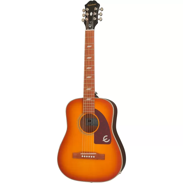 Guitarra Electroacústica Epiphone Lil' Tex Travel Color "Faded Cherry Sunburst" - Imagen 3