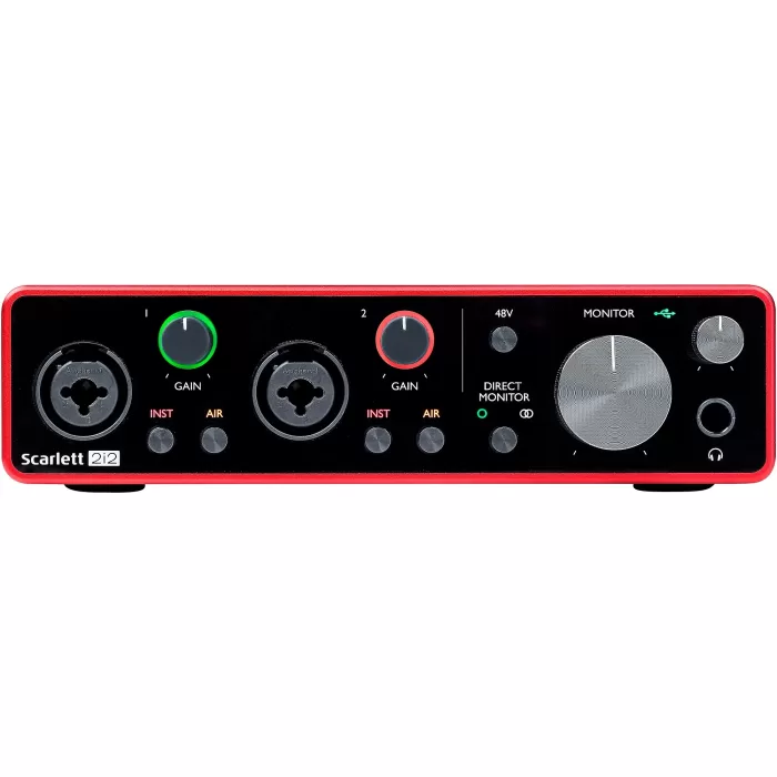 Interfaz De Audio Focusrite Scarlett 2i2 USB (Gen 3) - Imagen 2