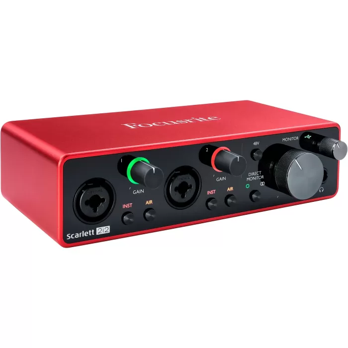 Interfaz De Audio Focusrite Scarlett 2i2 USB (Gen 3) - Imagen 4