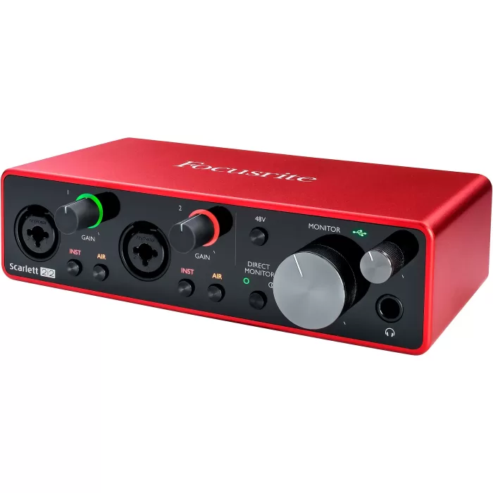 Interfaz De Audio Focusrite Scarlett 2i2 USB (Gen 3) - Imagen 5