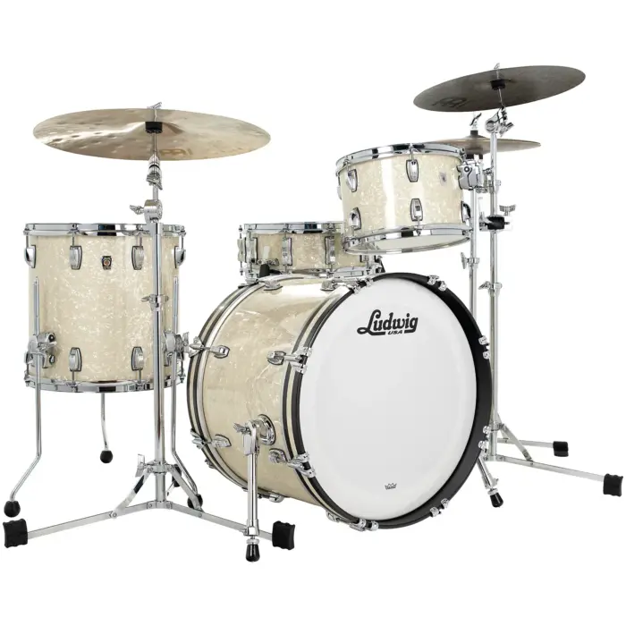 Batería Ludwig Classic Oak Downbeat Shell Pack de 3 Piezas Con Bombo 20"