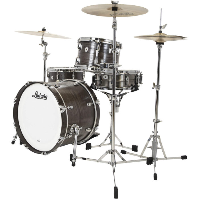 Batería Ludwig Classic Oak Downbeat Shell Pack de 3 Piezas Con Bombo 20" - Imagen 10