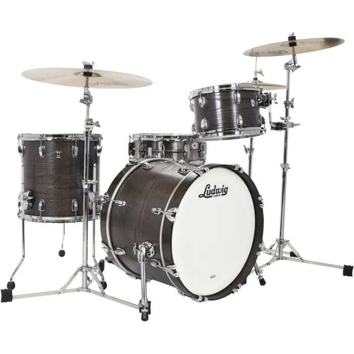 Batería Ludwig Classic Oak Downbeat Shell Pack de 3 Piezas Con Bombo 20" - Imagen 8