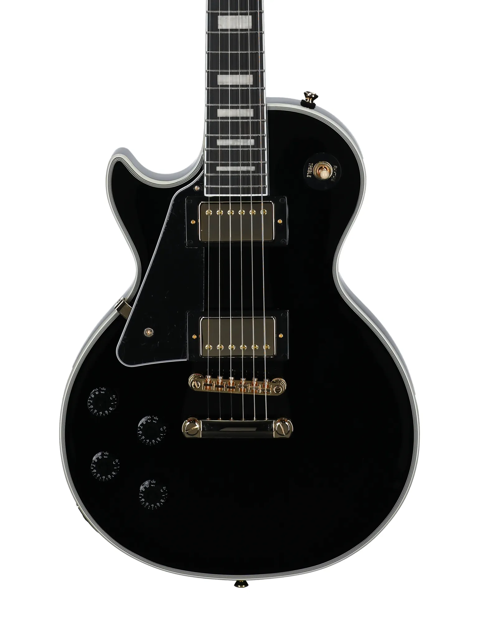 Guitarra Eléctrica Epiphone Inspired by Gibson Les Paul Custom - Imagen 7